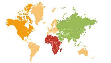 PowerPoint World Map Vector