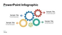 PowerPoint Infographic - Gear Infographic Layout