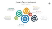 PowerPoint Infographic - Gear Infographic Layout