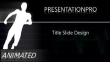 Animated Raising The Pulse Widescreen PPT PowerPoint Animated Template Background
