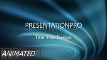 Animated Abstract 0012 B Widescreen PPT PowerPoint Animated Template Background