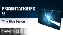 Animated Global 0022 C Widescreen PPT PowerPoint Animated Template Background