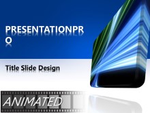 Download animated glowing tech Animated PowerPoint Template and other software plugins for Microsoft PowerPoint