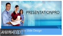 Animated Medical 0286 Widescreen PPT PowerPoint Animated Template Background