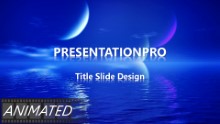 Animated Nature 0032 Widescreen PPT PowerPoint Animated Template Background