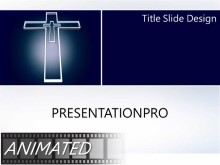 Animated Religious 163 Widescreen PPT PowerPoint Animated Template Background