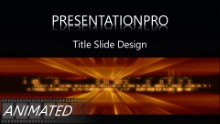 Animated Tech 0922 Widescreen PPT PowerPoint Animated Template Background