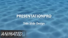 Download animated water waves widescreen PowerPoint Widescreen Template and other software plugins for Microsoft PowerPoint