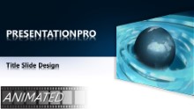 Animated Widescreen Global 0001 2 PPT PowerPoint Animated Template Background