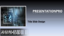 Animated Widescreen Tech 0005 PPT PowerPoint Animated Template Background