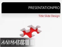 Download rotating puzzle solution Animated PowerPoint Template and other software plugins for Microsoft PowerPoint