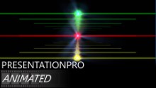 Dancing Spectrum Widescreen PPT PowerPoint Animated Template Background