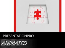 PowerPoint Templates - Animated Pieces In Place