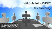 Cloud Solution Widescreen PPT PowerPoint Animated Template Background
