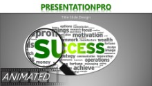 Success Inspections Widescreen PPT PowerPoint Animated Template Background
