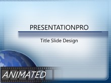 Download quarter globe Animated PowerPoint Template and other software plugins for Microsoft PowerPoint