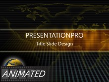 Download gold world Animated PowerPoint Template and other software plugins for Microsoft PowerPoint