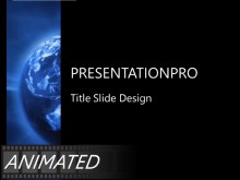 Animated Rotating Global Rays PPT PowerPoint Animated Template Background