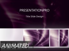Animated Dense Light Tribox Dark PPT PowerPoint Animated Template Background