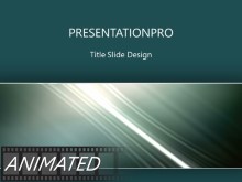 Animated Rising Swish Horizontal Light PPT PowerPoint Animated Template Background