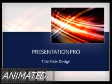 Animated Streak On Black Border Light PPT PowerPoint Animated Template Background