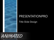 Animated Flowing Water PPT PowerPoint Animated Template Background