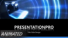 Beaming Global Data B Widescreen PPT PowerPoint Animated Template Background
