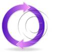 Download arrowcycle c 2purple PowerPoint Graphic and other software plugins for Microsoft PowerPoint