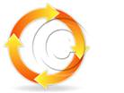 Download arrowcycle c 4orange PowerPoint Graphic and other software plugins for Microsoft PowerPoint