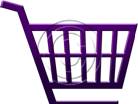 Shopping Cart Style Purple PPT PowerPoint picture photo