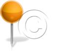 Download 3dpins01 orange PowerPoint Graphic and other software plugins for Microsoft PowerPoint