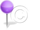 Download 3dpins01 purple PowerPoint Graphic and other software plugins for Microsoft PowerPoint