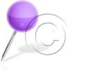 Download 3dpins02 purple PowerPoint Graphic and other software plugins for Microsoft PowerPoint