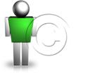 Download 3d man green PowerPoint Graphic and other software plugins for Microsoft PowerPoint