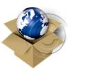 Download cardboard box globe PowerPoint Graphic and other software plugins for Microsoft PowerPoint