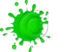 Paint Splatter Green PPT PowerPoint picture photo