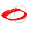 Paint Stroke Circle Red C PPT PowerPoint picture photo