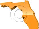 Download map florida orange PowerPoint Graphic and other software plugins for Microsoft PowerPoint