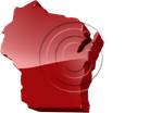 Download map wisconsin red PowerPoint Graphic and other software plugins for Microsoft PowerPoint