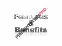Download features benefitss PowerPoint Graphic and other software plugins for Microsoft PowerPoint