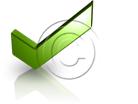 Download 3dcheckmark01 green PowerPoint Graphic and other software plugins for Microsoft PowerPoint