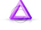 Download 3dtriangle01 purple PowerPoint Graphic and other software plugins for Microsoft PowerPoint