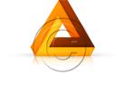 Download 3dtriangle04 orange PowerPoint Graphic and other software plugins for Microsoft PowerPoint