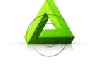 Download 3dtriangle05 green PowerPoint Graphic and other software plugins for Microsoft PowerPoint