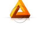 Download 3dtriangle05 orange PowerPoint Graphic and other software plugins for Microsoft PowerPoint