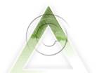 Lined Triangle2 Green Color Pen PPT PowerPoint picture photo