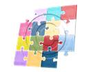 Puzzle 14 Multi Sketch PPT PowerPoint picture photo