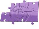 Download puzzle 7 purple PowerPoint Graphic and other software plugins for Microsoft PowerPoint