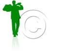 silhouette green 12 PPT PowerPoint picture photo