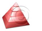 Download pyramid 01 red PowerPoint Graphic and other software plugins for Microsoft PowerPoint